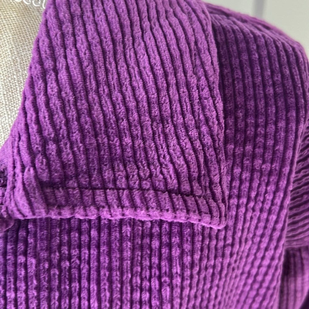 L.L.Bean Purple Shacket - Picture 2 of 6